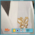 80% Cotton 20% Polyester Waffle Bathrobe For Hotel / Spa